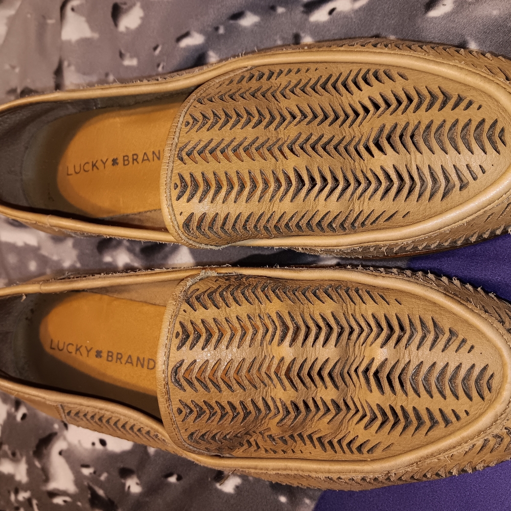 Lucky Brand Tan Loafers